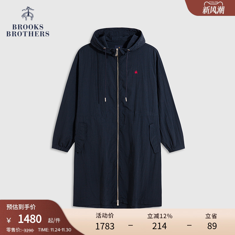 布克兄弟25女士薄款风衣