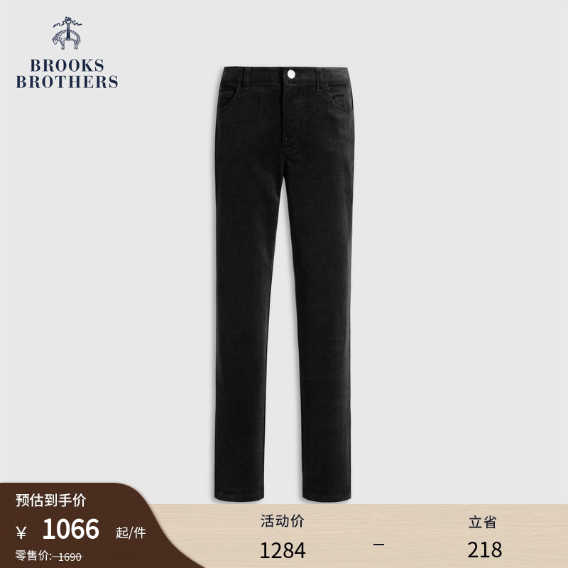 布克兄弟25女士灯芯绒长裤