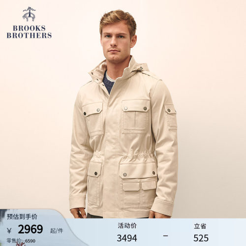 布克兄弟巴恩风风衣外套