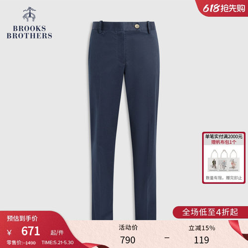 女士休闲长裤布克兄弟通勤