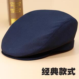 中老年人帽子男士鸭舌帽前进帽薄款布帽春秋天爸爸爷爷老头棉帽