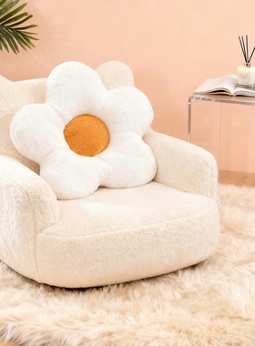 可爱太阳花毛绒单肩包女百搭时尚小众斜挎包