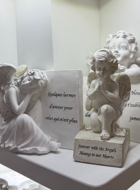 欧式天使小摆件复合材料装饰