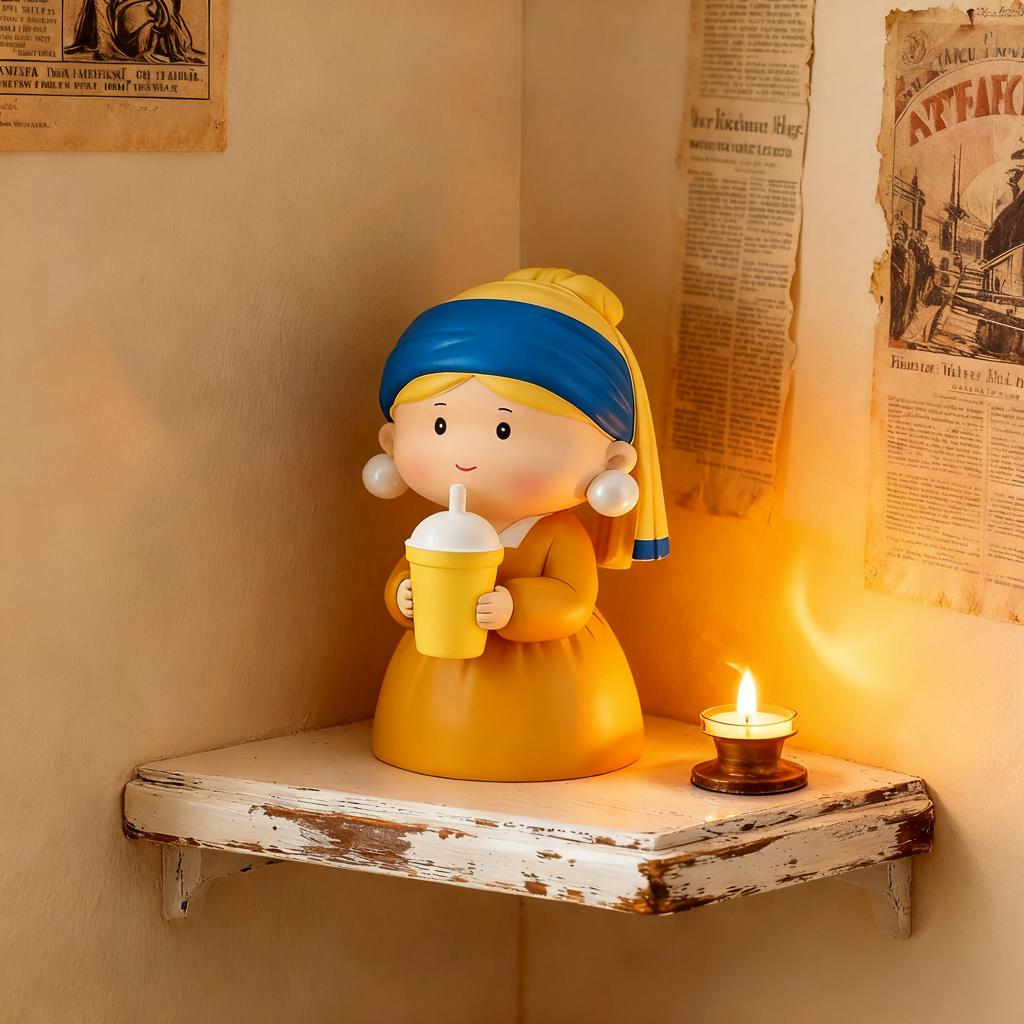 创意卡通人物装饰摆件