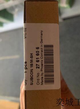 菲尼克斯D-SUB总线SUBCON 15/M-SH 2761606 15位针式连接器