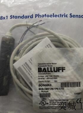 A032*全新原装巴鲁夫 BOS00K0 BOS 18KF-PA-1PE-C-02 现货