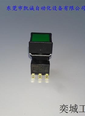 A165L-AGM-24D-2OMRON带灯按钮开关绿色