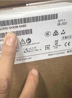 6ES7410-5HX08-0AB0西门子CPU410-5H组件6ES74105HX080AB0现货