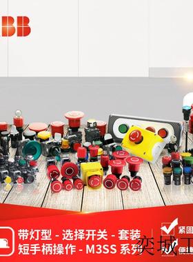 M3SS系列三位置选择开关套装(带灯)M3SS2-42G-20;10060189