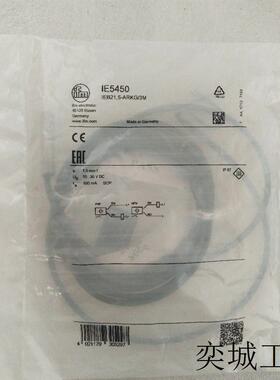 全新原装IFM正品 IE5450  IEB21,5-ARKG/3M 现货
