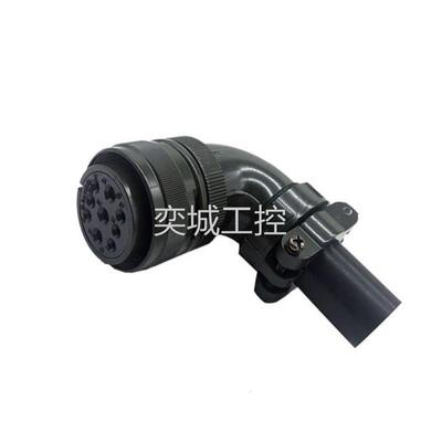 台达伺服电机4.5KW动力接头ECMA-F11845RS/SS适用动力接头现货