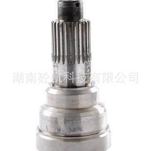 直销高精度金属加工金属直齿轮传动箱输出轴