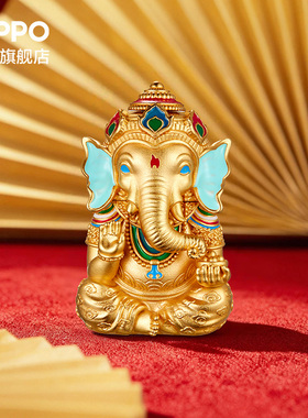 ZIPPO官方旗舰店之宝象头神伽内什防风煤油打火机生日送男友礼物