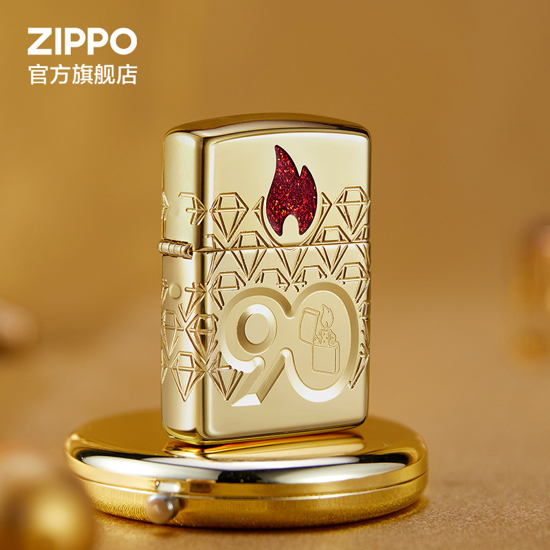 zippo官方纪念款煤油打火机