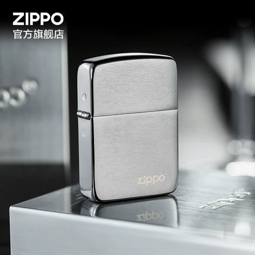 Официальный флагманский магазин Zippo Zhibao 1941 Реплика Торговая ветропроницаемая керосина зажигалка, чтобы дать вашему парню подарок на китайский день святого Валентина