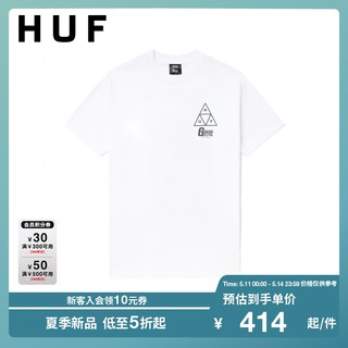 HUF男装夏季新品潮流图案印花圆领短袖T恤S02317M