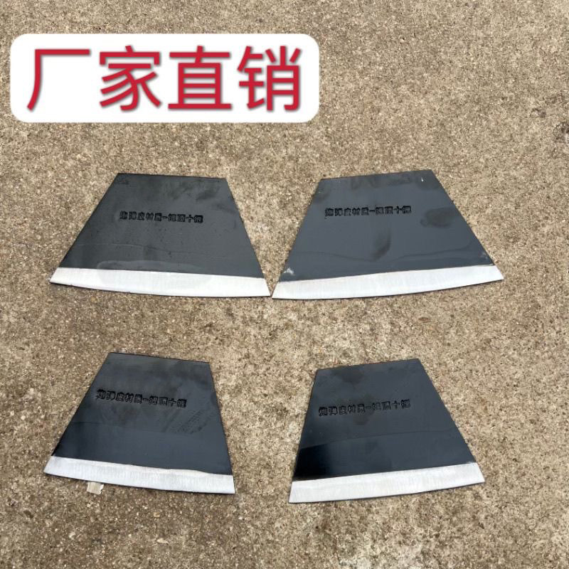 大号锄头自制焊接锄片锄板加厚钢材淬火菜刀锄农具割草松土除草