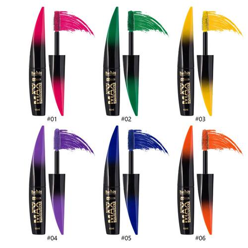 Color Mascara Waterproof Fast Dry Eyelashes Curling Lengthen