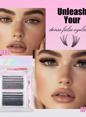 30D 40D Cluster Lashes Kit – Lash Bond and Seal Makeup