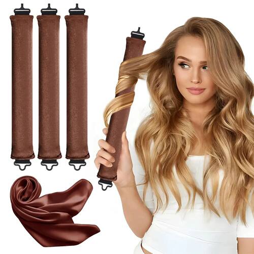 Heatless Hair Curler 27cm Sleep-friendly Heatless Curling Wa