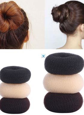 Donut Hair Styling Tools Messy Hair Bun Maker Women Hair