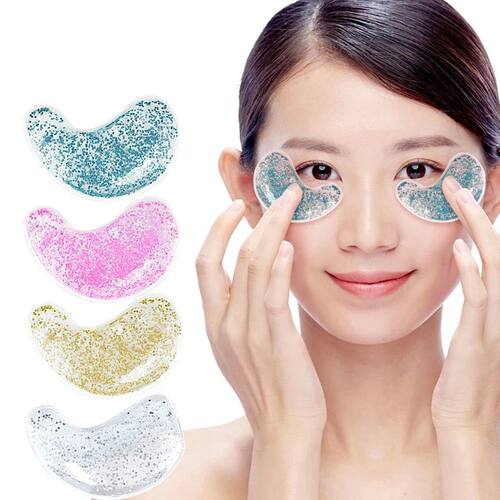 Gel Eye Bag Patch Reusable Gel Eye Ice Pack Hot Cold Eye Pat