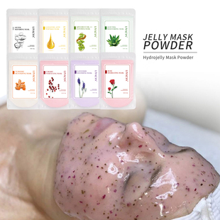 Mask Powder Whitening Hydro Rose Care Jelly Skin Soft Face