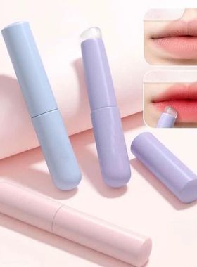 Reusable Lip Brushes Multifunction Round Head Silicone Lipst