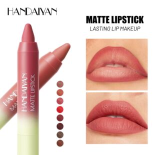Waterproof Matte Lipliner Pencil Nude Purple Lipstick Pen Ma
