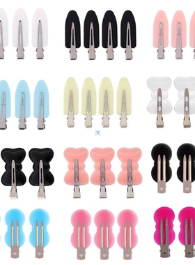 2/3/4Pcs No Bend Seamless Hair Clips Side Bangs Fix Fringe