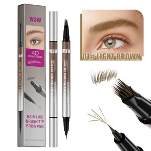 Velvet Wild Eyebrow Pencil Square Angled Brush Multifunction
