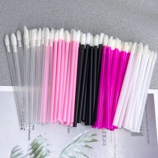 Eyelash Brush Wands Applicators 500pcs Disposable Lip