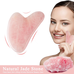Gua Sha for Rose Face Massager Jade Scraper Natural Gouache