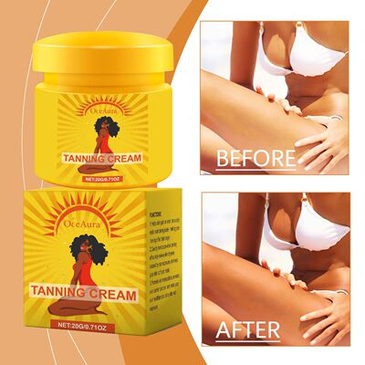 Skin Self Tanning Cream Sunless Self Tanner For Face Body Fo