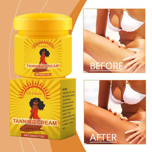 Skin Self Tanning Cream Sunless Self Tanner For Face Body Fo