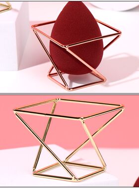 Creative Magic Three-dimensional Wrought Iron Powder Puff Sh