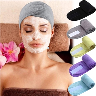Spa Headband Hairband Sports Sweat Head Wrap Towel Hair