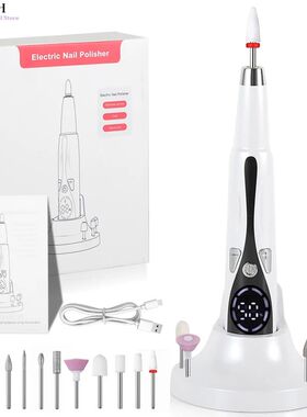Electric Nail  File Drill  Cordless Rechargeable 12 Sanding