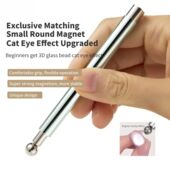 Nail Art Tool 1pc Magnetic Eye Stick Cylindrical Cat with