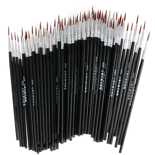 20Pcs Makeup Drawing Pen Nail Art Brush Fine Hand Painted Th