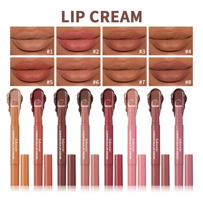 Lip Stain Air Cushion Lip Cream 2 in 1 Lip&Blush Waterproof