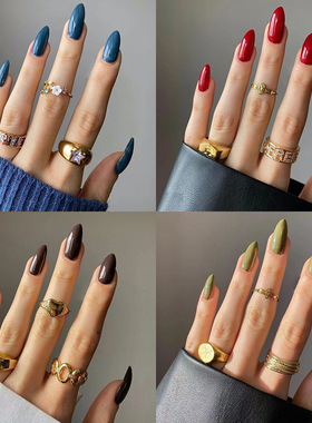 24/30Pcs French False Nails with Pink Leopard Designs Long