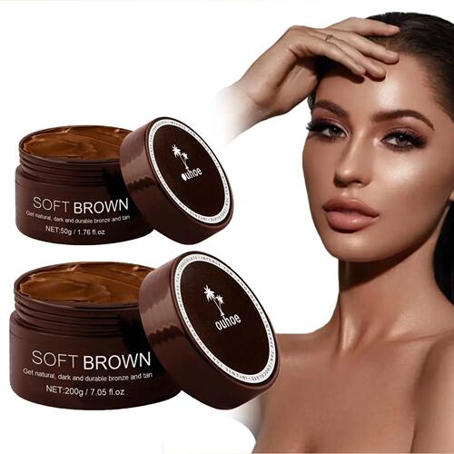Soft Brown Self-Tanning Cream Intensive Tanning Outdoor Summ