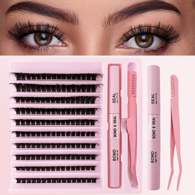 False Eyelashes Thick Large-capacity Segmented 160 Cluster G