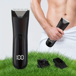 Men'S Groin Body Hair Trimmer, Electric Ball Trimmer, Includ
