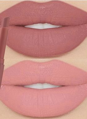 Nude Matte Lipstick Waterproof Lip Sticks Not Fading Sexy Re