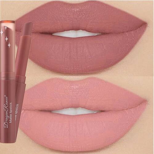 Nude Matte Lipstick Waterproof Lip Sticks Not Fading Sexy Re