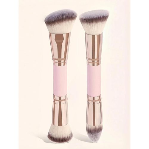 Double-Headed Foundation Brush 2 Foundation Brushes Multi-Fu