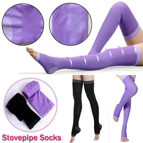 Compression Stockings Burn Fat Thin Sleeping Overnight Slimm