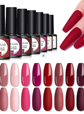 10Pcs/set Color Gel Nail Polish Set 122 Colors Semi Permanen